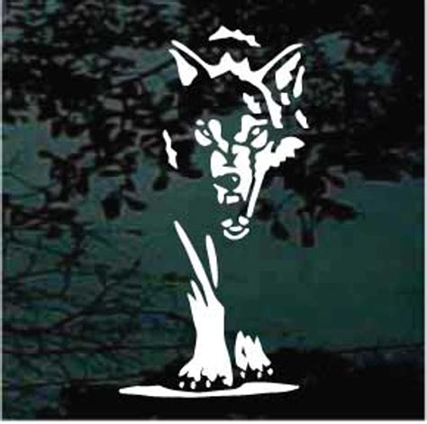 Wolf Graphic Car Decals & Window Stickers | Decal Junky