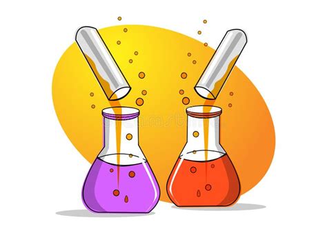 Laboratory bottles stock vector. Illustration of element - 47562921