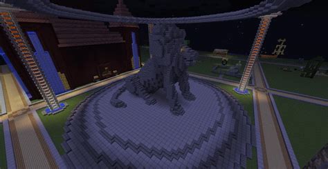 Lion Statue Minecraft Map