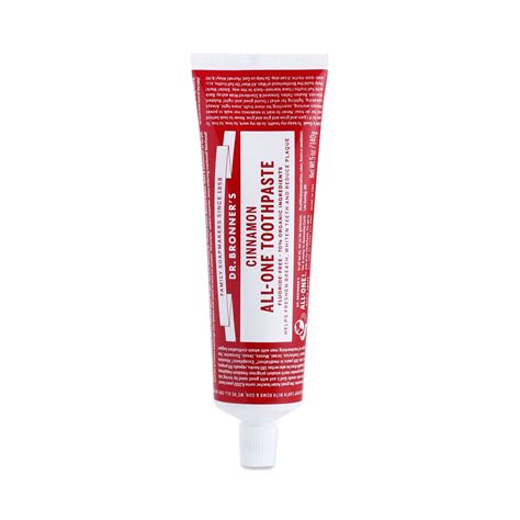 Cinnamon Toothpaste by Dr. Bronner’s - Thrive Market