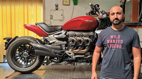 India's First Triumph Rocket 3 With Zard Exhaust: Costs Well Over Rs. 2 Lakh! - YouTube