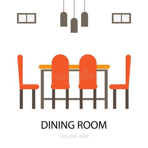 Dining room logo vector stock vector. Illustration of kitchen - 173775390