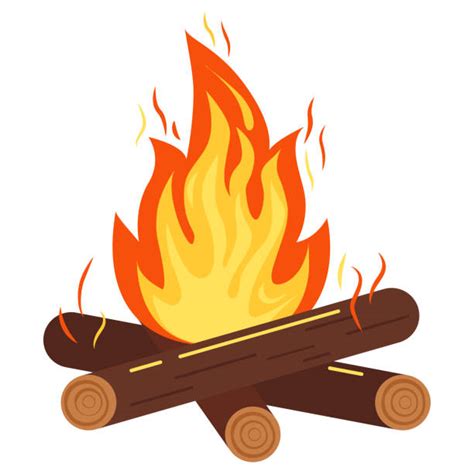 Fireplace Logs Illustrations, Royalty-Free Vector Graphics & Clip Art ...