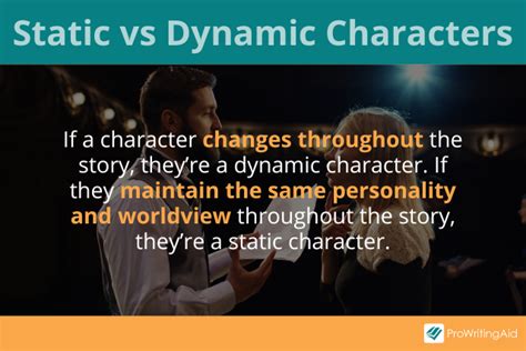 Static vs Dynamic Character: Differences, Definitions, and Examples