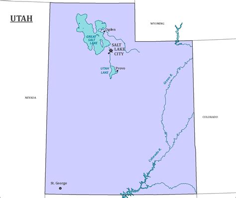 Utah State Map With Cities And Towns – Interactive Map