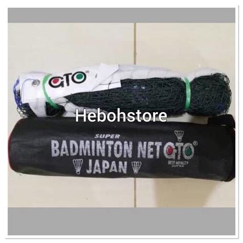 Jual Jaring net badminton bulutangkis gto murah js di Lapak JEshop ...