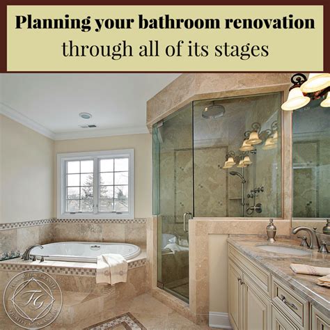 Planning your bathroom renovation through all of its stages ...