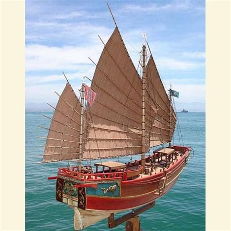 Ship Models | Chinese Junk Model Ships | Ibn Nattuta Chinese Sailing ...