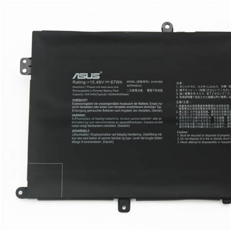 Asus Zenbook Flip 13 UX363EA EM045T Battery, Replacement Asus Zenbook Flip 13 UX363EA EM045T 15 ...