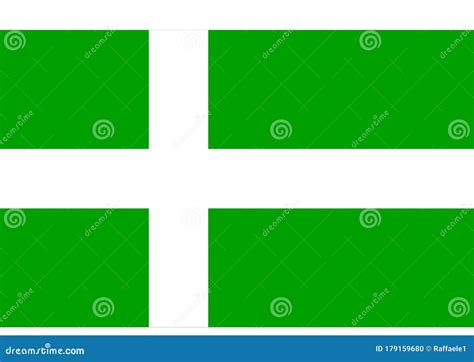 Green and white flag stock illustration. Illustration of white - 179159680