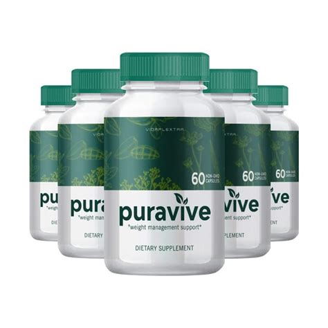 (5 Pack) PuraVive - Pura Vive Weight Management Capsules - Walmart.com