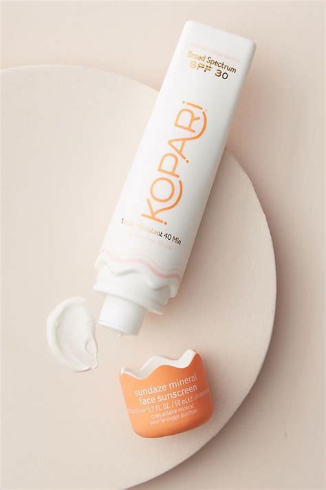 Kopari SPF 30 Sundaze Mineral Face Sunscreen | Lotion for oily skin, Moisturizer for oily skin ...