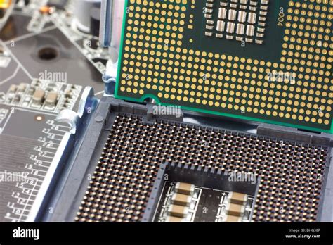 Computer processor for LGA 775 socket Stock Photo - Alamy