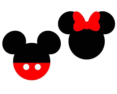 Image result for Free Disney SVG Cut Files Silhouette | Minnie mouse silhouette, Mickey mouse ...