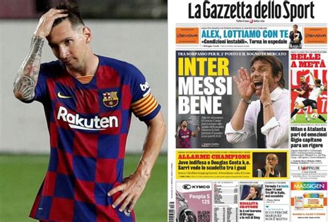 Inter Milan plot '2021 transfer assault' to sign Lionel Messi from ...