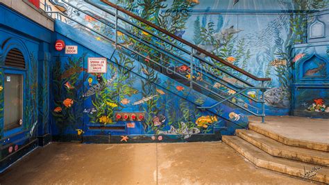 Santa Monica Pier Aquarium Mural | In the Limelight