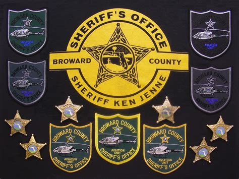 Broward Sheriff's Office (BSO) Badge And Patch Collection