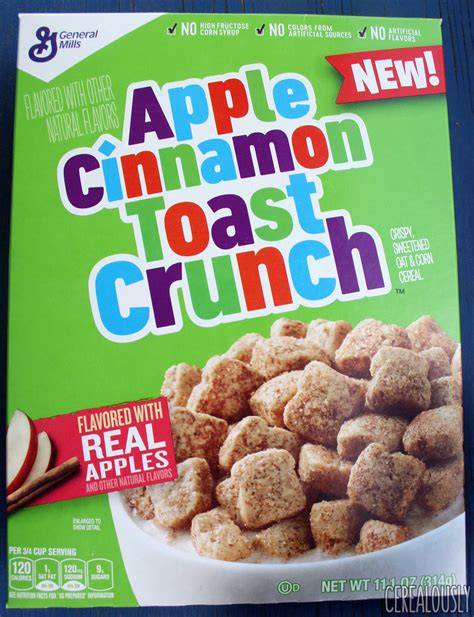 Apple Cinnamon Toast Crunch Cereal REVIEW! | Cerealously