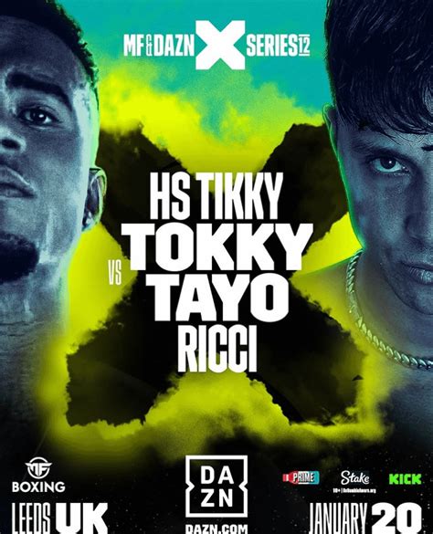 HS Tikky Tokky vs Tayo Ricci announced to headline misfits 12 : r/MisfitsBoxing