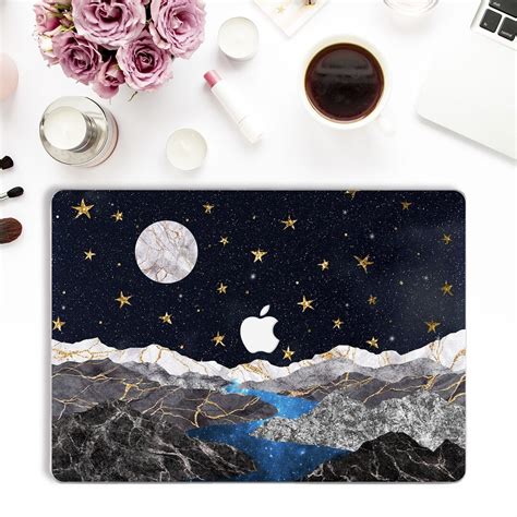 Marble MacBook Case Nature MacBook Pro 13 Inch 2019 Air 13 Pro 15 Stars MacBook 12 Cute Moon ...