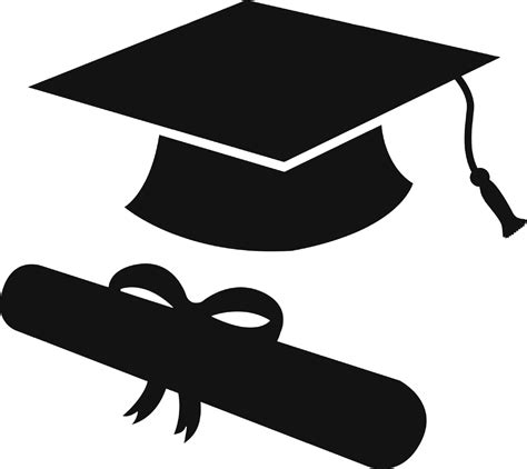 Graduation ceremony Square academic cap Silhouette Clip art - Silhouette png download - 1300* ...