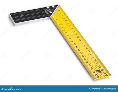 Right Angle Tool stock photo. Image of white, yellow - 23271616