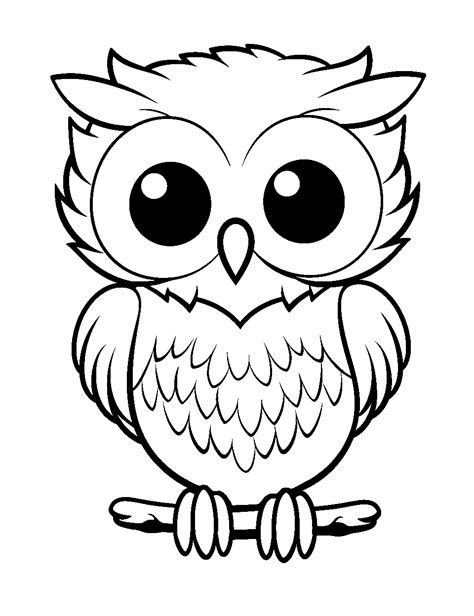 35 Owl Coloring Pages: Free Printable Sheets