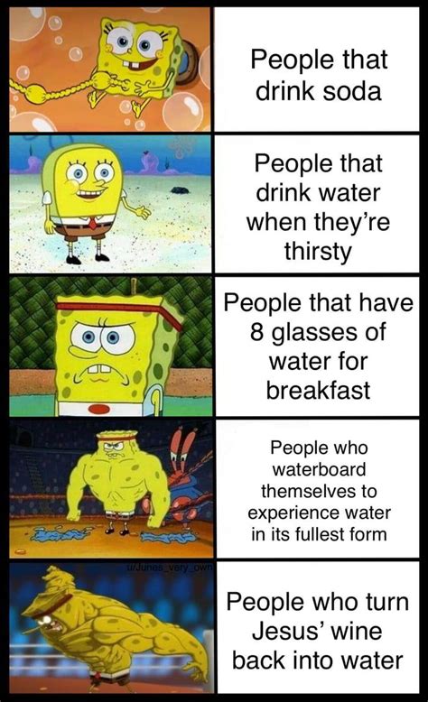 Soak it in like a sponge | Funny spongebob memes, Really funny memes ...