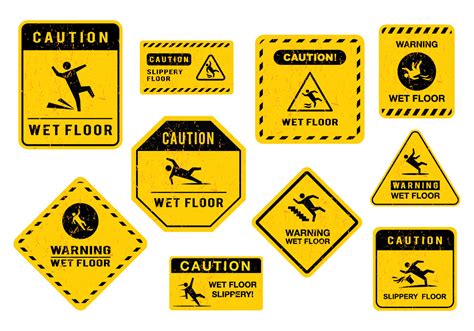 Free Wet Floor Sign Vector 122926 Vector Art at Vecteezy