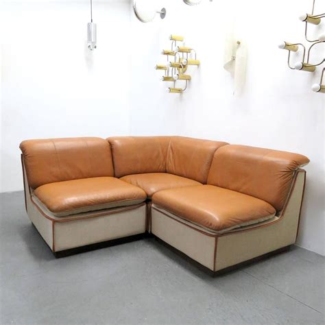 Finnish Modular Leather Sofa For Sale at 1stdibs