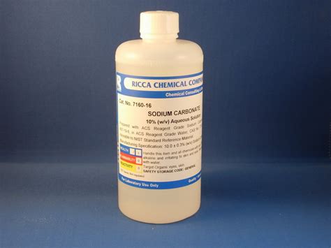 Sodium Carbonate, 10% Solution, 500 mL | Medix ®, your on-line ...