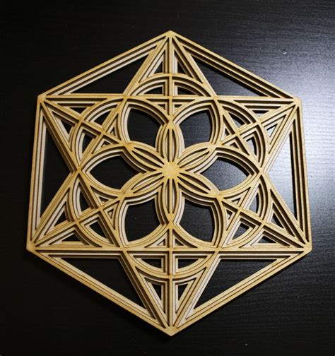 Seed of Life wall art I made! : r/SacredGeometry