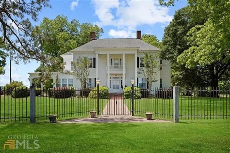 The Moye Estate, 1851 Colonial style in Wadley, Georgia - $1 Million ...