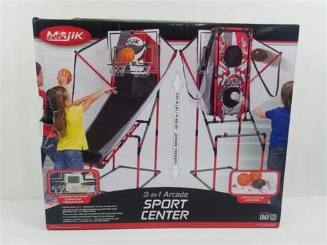 3-in-1 Arcade Sport Center by Majik - New | EstateSales.org