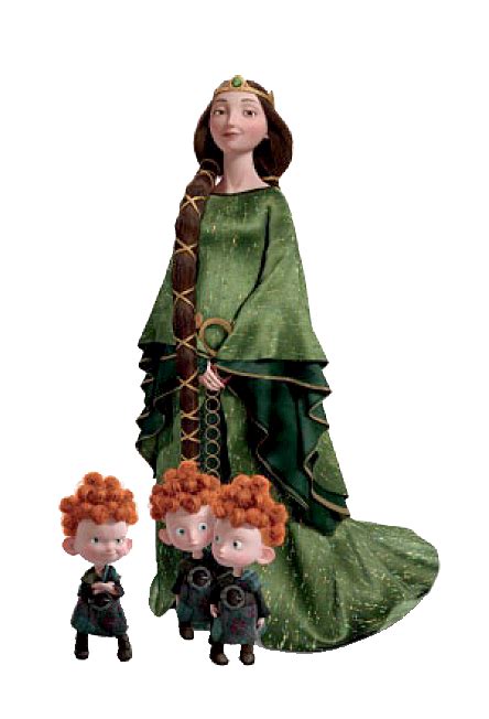 Brave Movie PNG (Merida is the daughter of King Fergus and Queen Elinor, who is very talented in ...