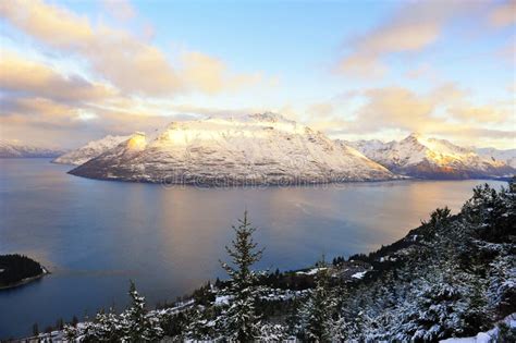 New Zealand snow mountains stock photo. Image of snow - 21104986