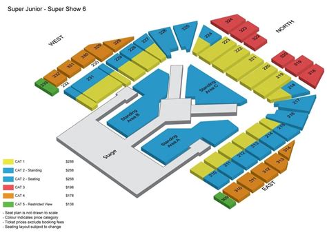 Singapore National Stadium Seating Plan