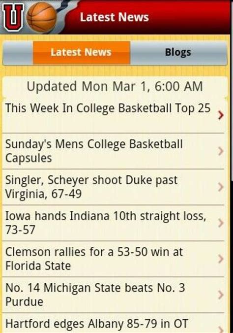 College Basketball Live! APK for Android - Download