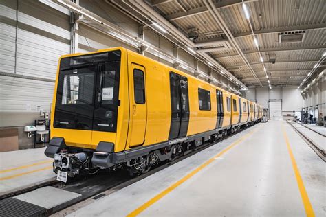 Stadler unveiled the pre-series train for the Berlin metro