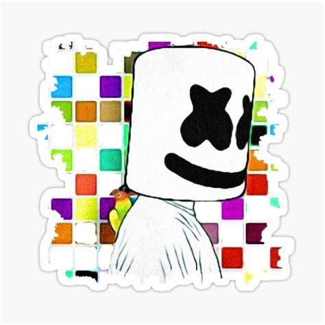 Marshmello Fortnite Stickers | Redbubble