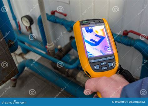 Thermal Imaging Inspection Camera Stock Photo - Image of color, audit: 50638186