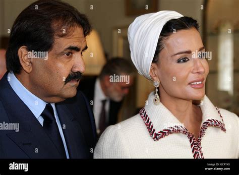 Tamim Bin Hamad Al Thani And His Wife