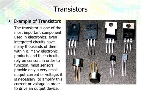 Transistors