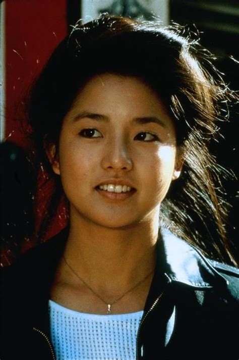 Tamlyn Tomita as Kumiko Daniel's girlfriend in Karate Kid 2 | Hair ...