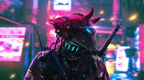 1366x768 Cyberpunk Neon Science Fiction Police Laptop HD ,HD 4k Wallpapers,Images,Backgrounds ...