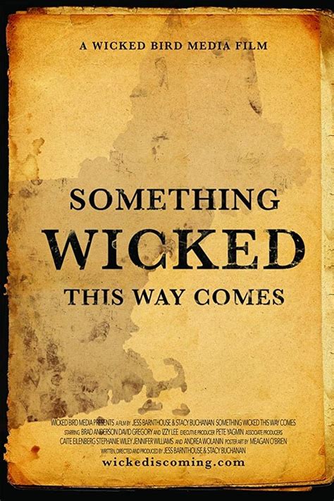 Something Wicked This Way Comes (2018) — The Movie Database (TMDB)