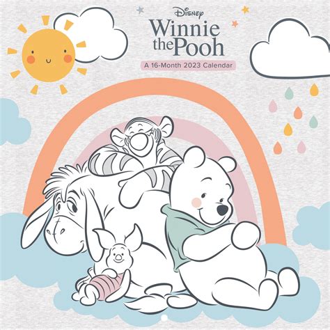 Trends International 2023 Disney Winnie The Pooh Wall Calendar - Walmart.com