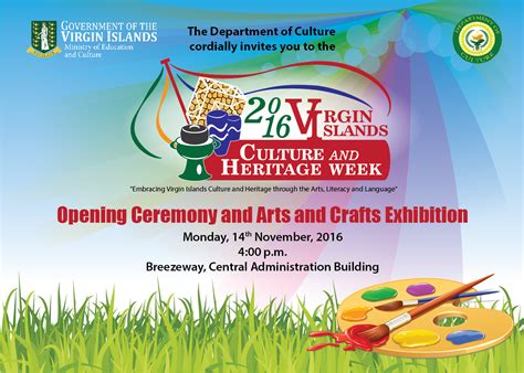 Virgin Islands Culture And Heritage Week Begins Sunday | Government of the Virgin Islands