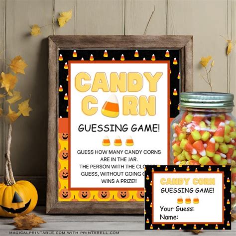 Candy Corn Guessing Game – Printabell • Express