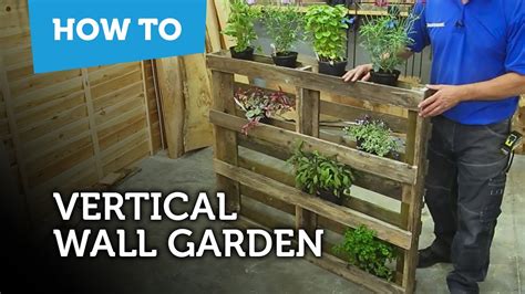 How To Make Vertical Garden Frame - DIY Vertical Garden. Frame made ...